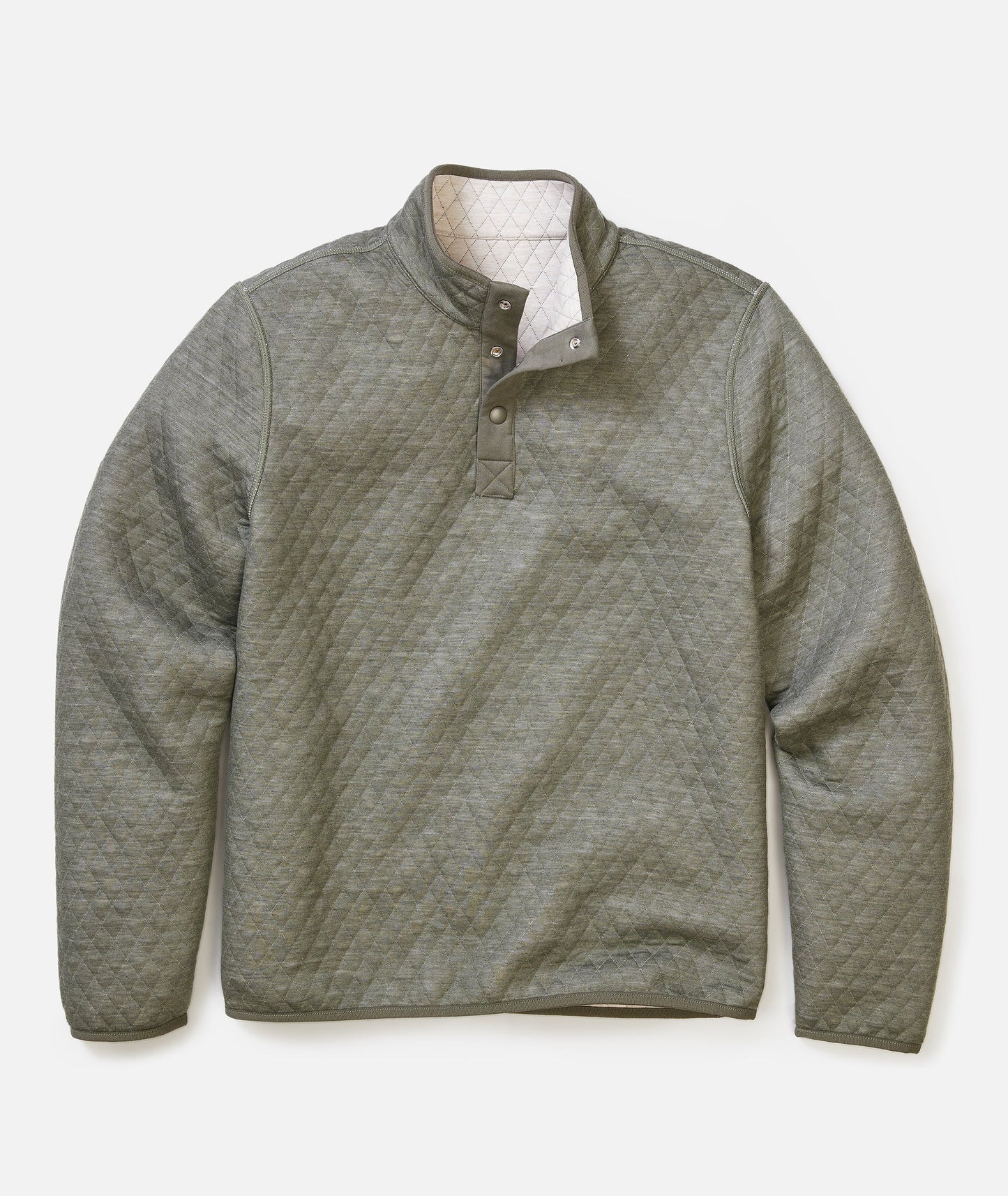 Marine Layer Corbet Quilted Reversible Pullover