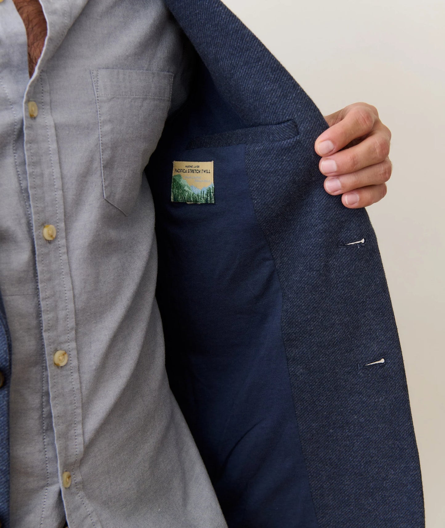 Marine Layer Pacifica Stretch Twill Blazer