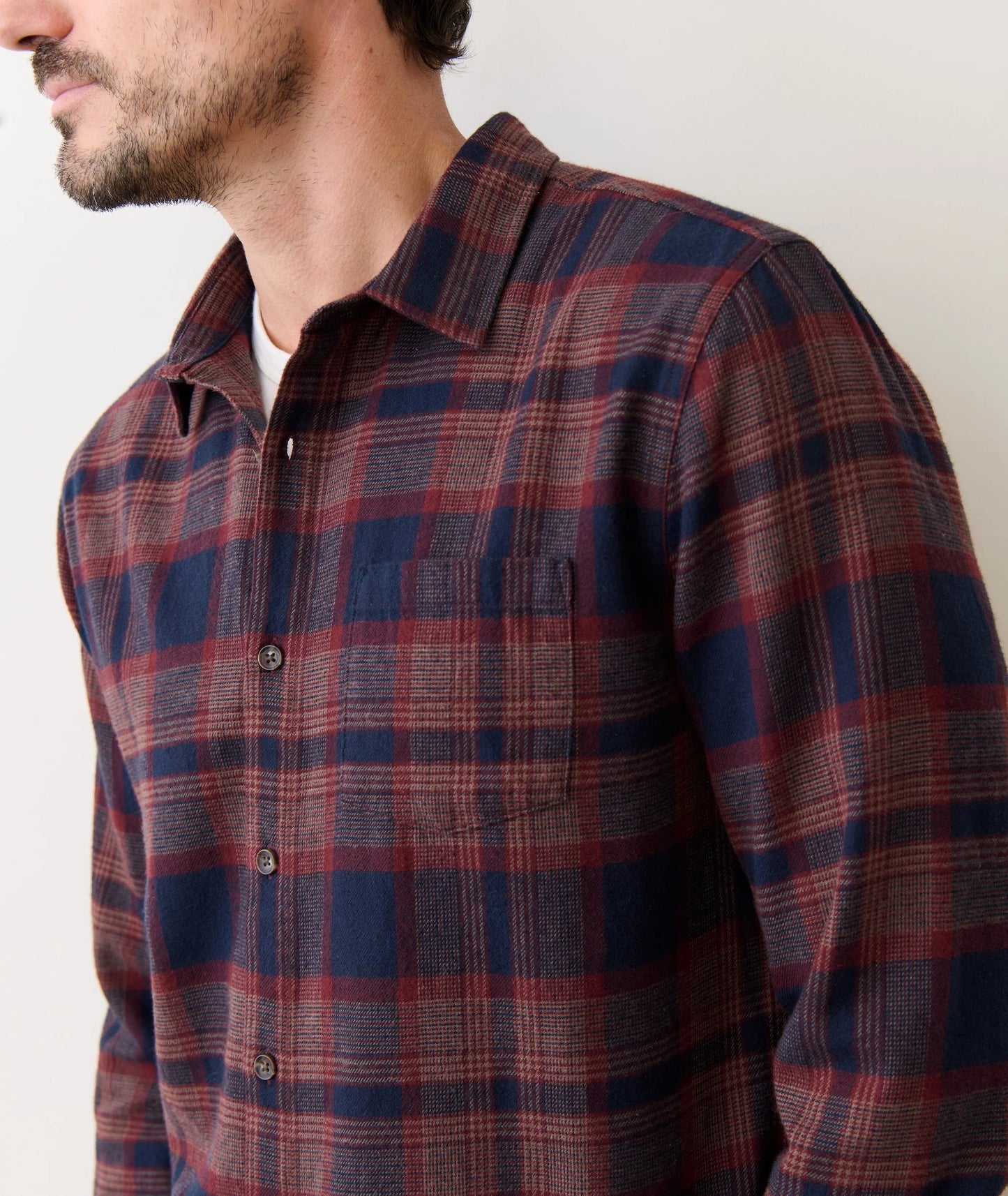 Marine Layer Tahoe Flannel Shirt