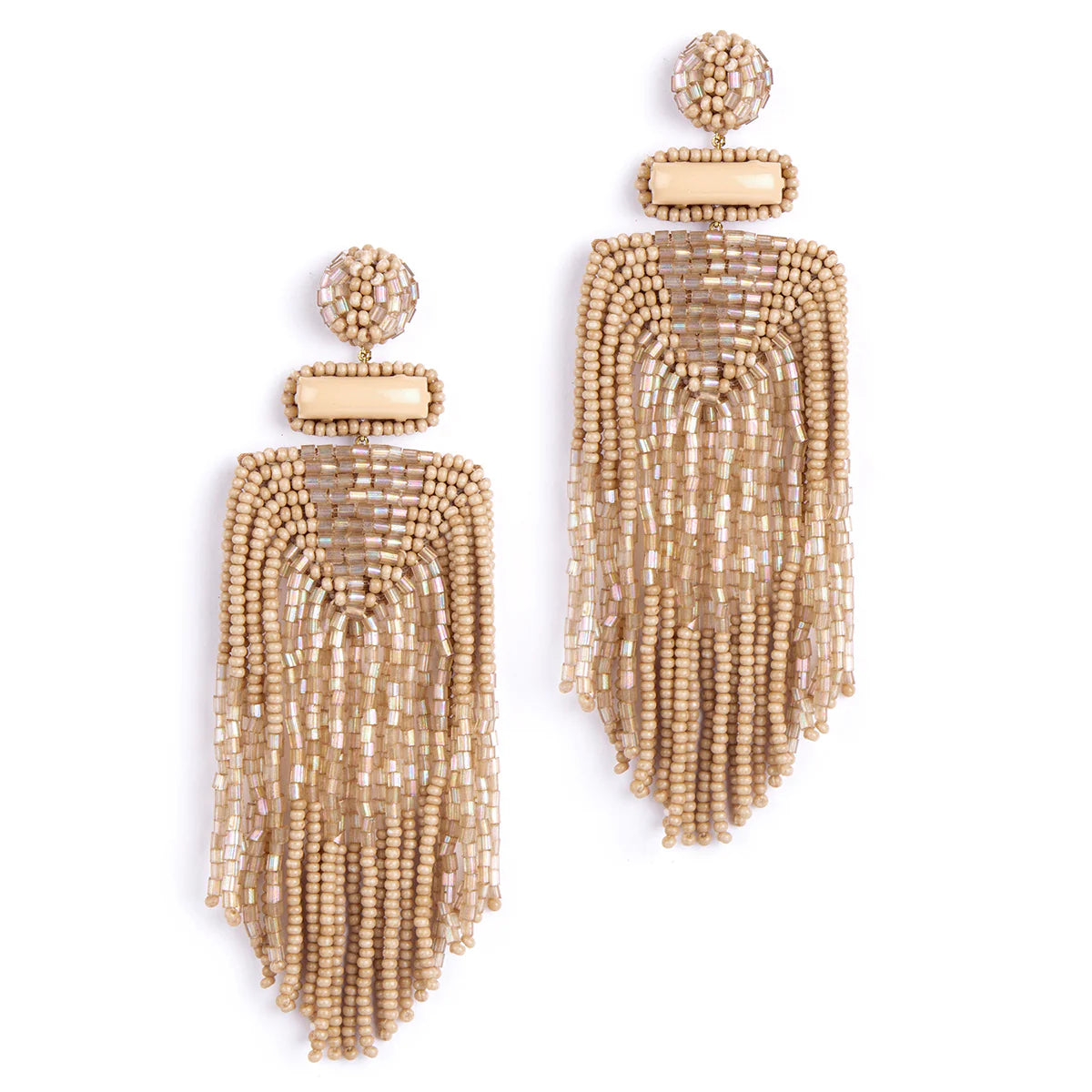 Deepa Gurnani Jody Earrings - Beige