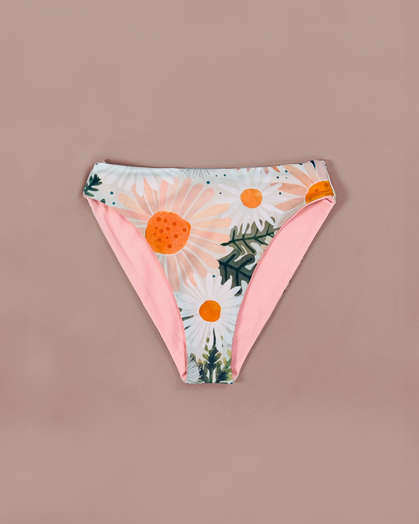 Saturday Swimwear x Harbour Thread Luna Mid Rise Bottoms - Wildflowers