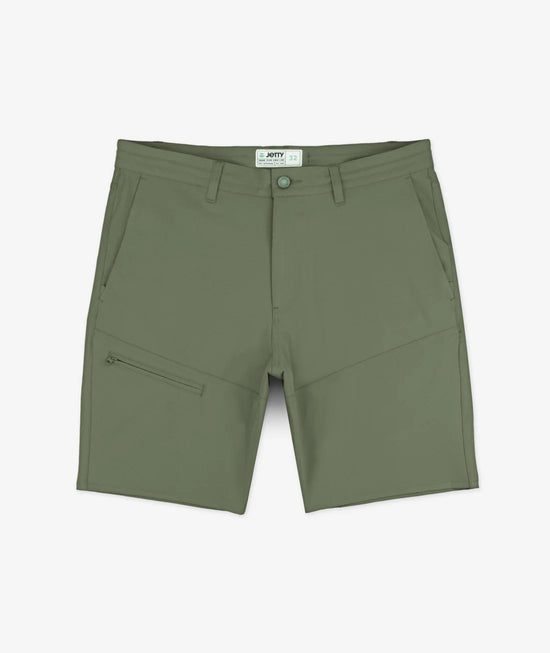 Jetty's Mordecai Utility Short in the color Agave