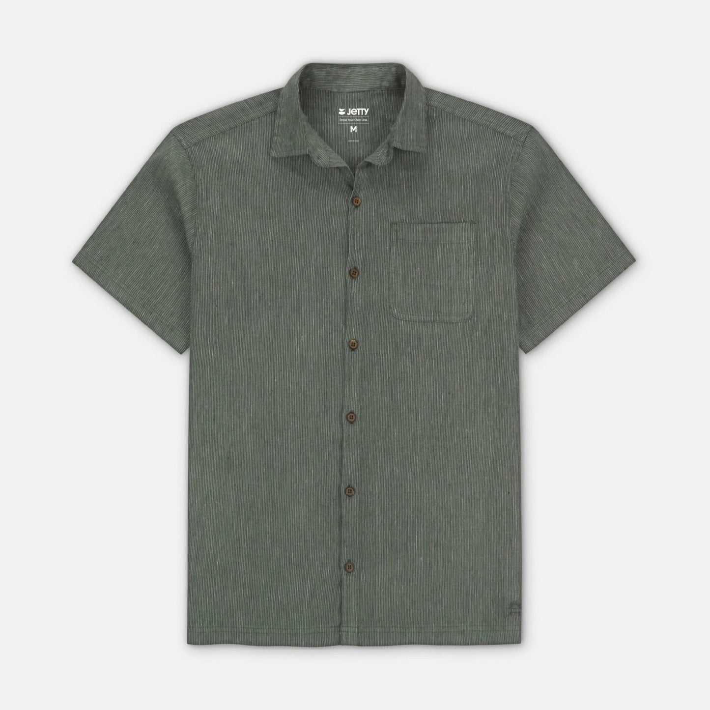 Enjoy the cool linen blend comfort of the Daybreak Shirt from Jetty. Find it today at Harbour Thread in St. Pete, FL!