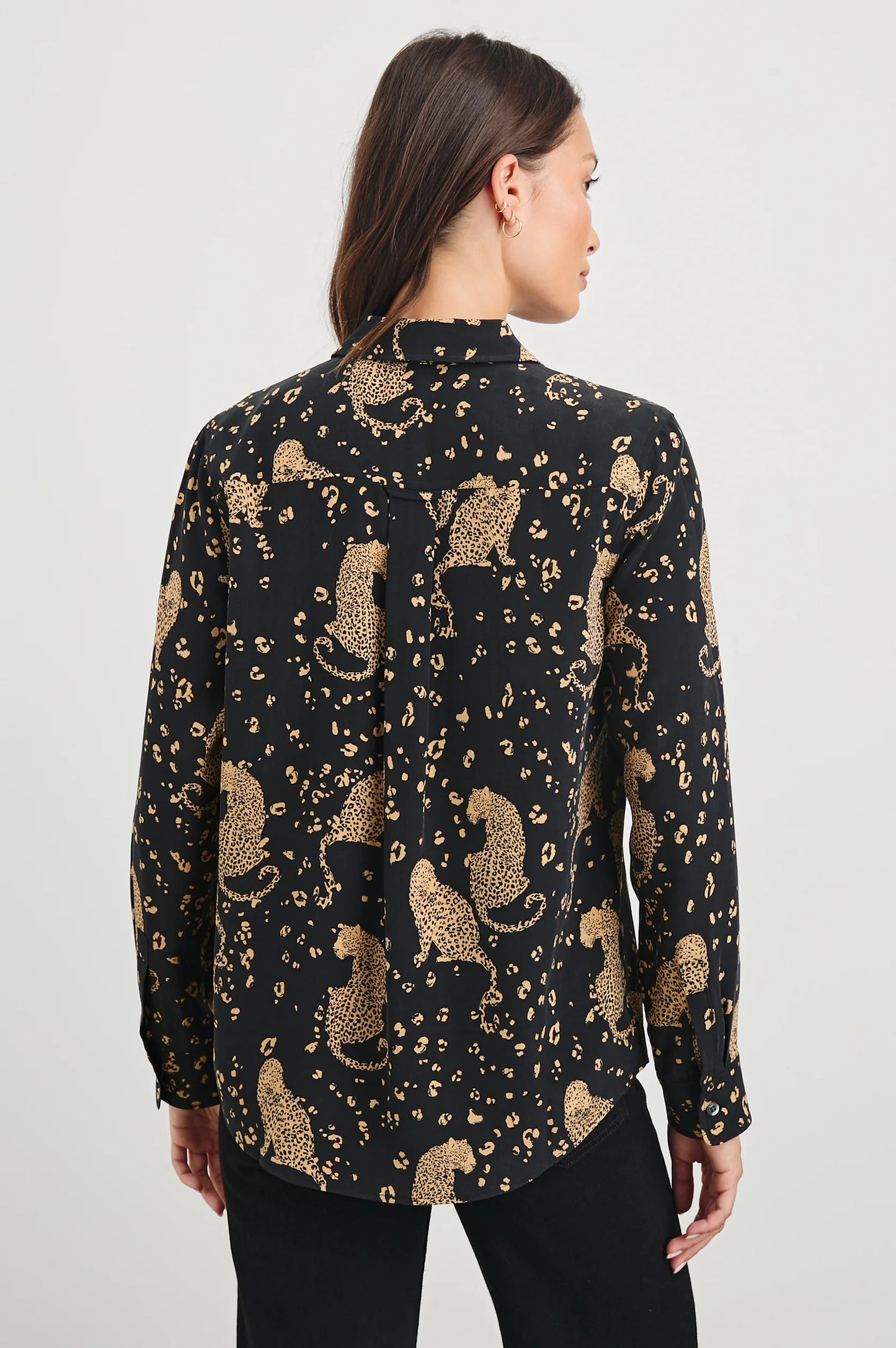 The Kate Shirt by Rails offers a relaxed fit with a playful print