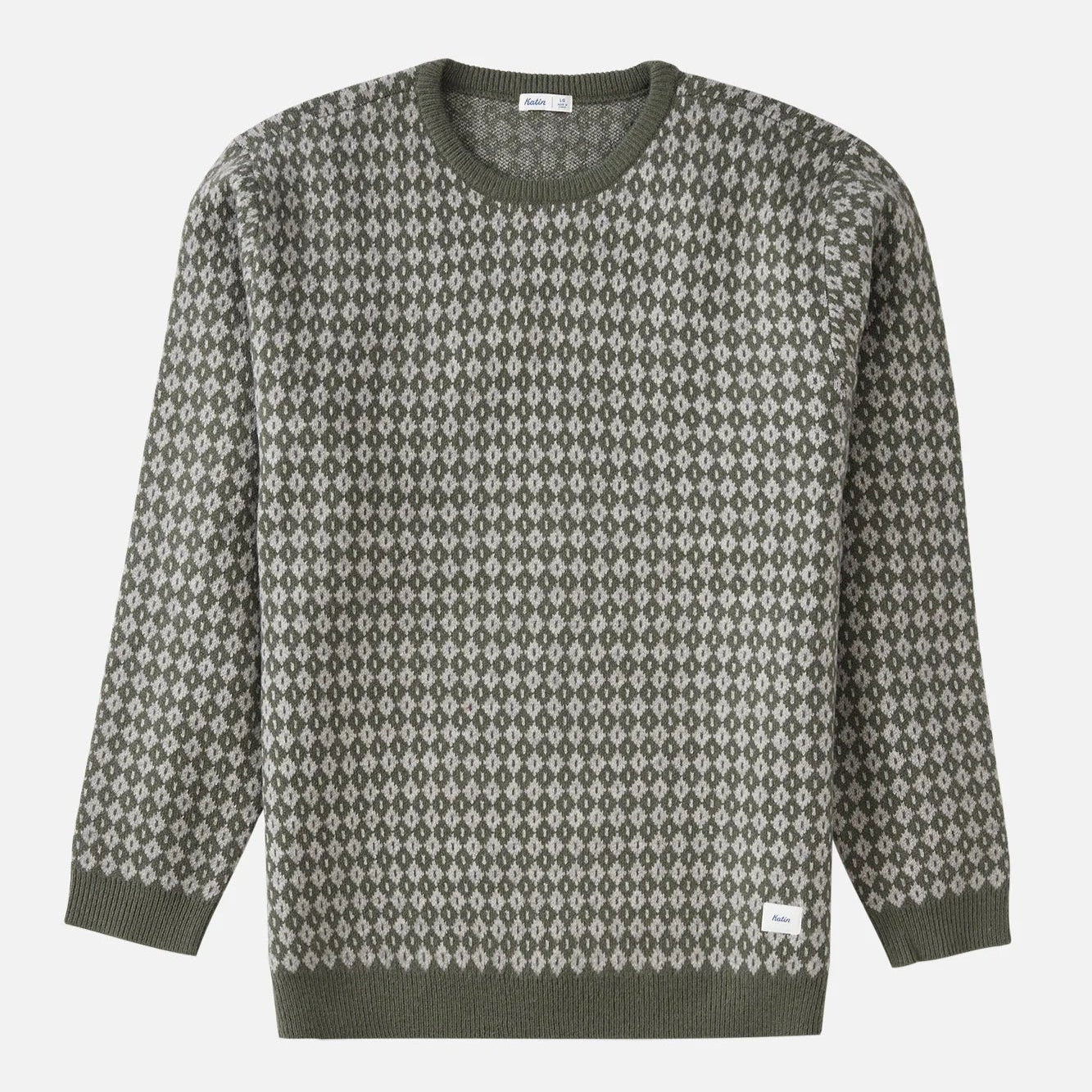 Patterned men's sweater from Katin