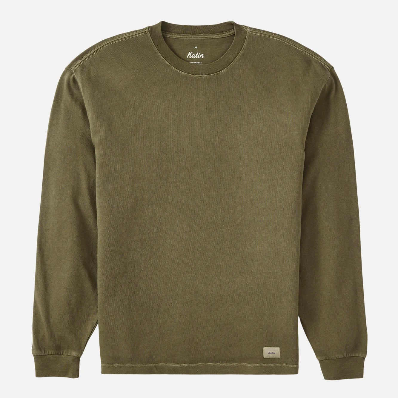 Green long-sleeve shirt by Katin