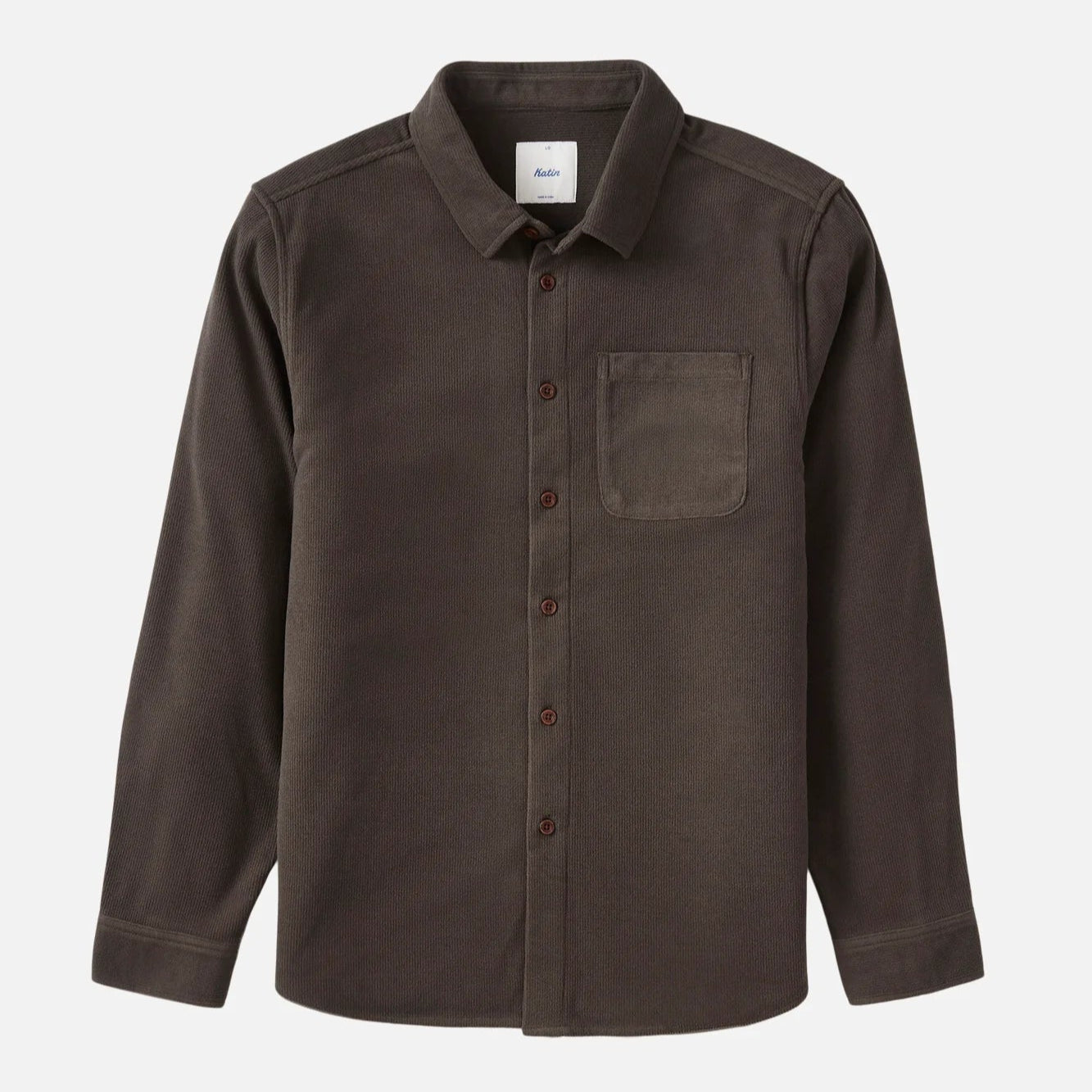 The Katin Roland Shirt in the color Lead