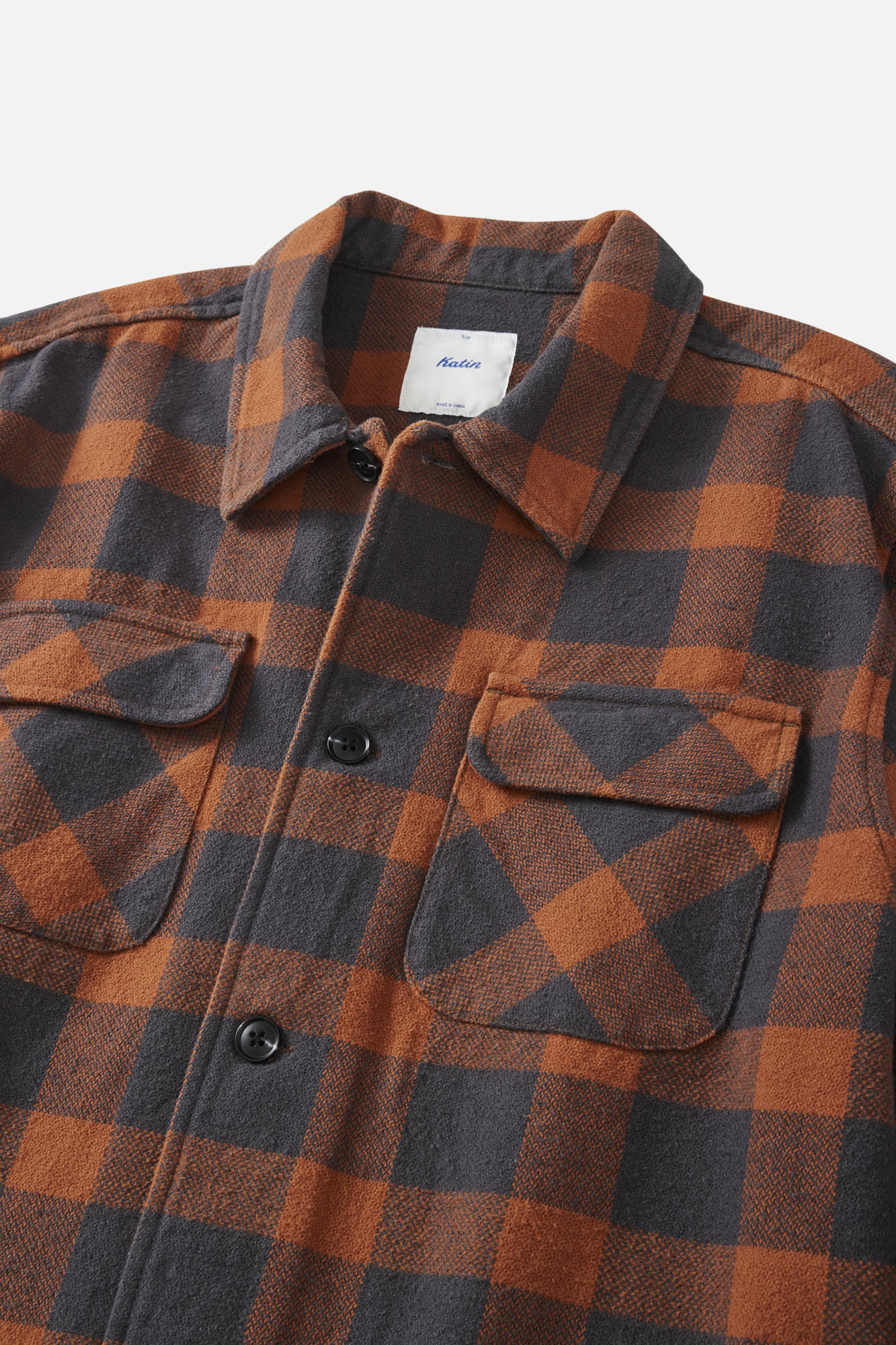 Plaid flannel shirt from Katin