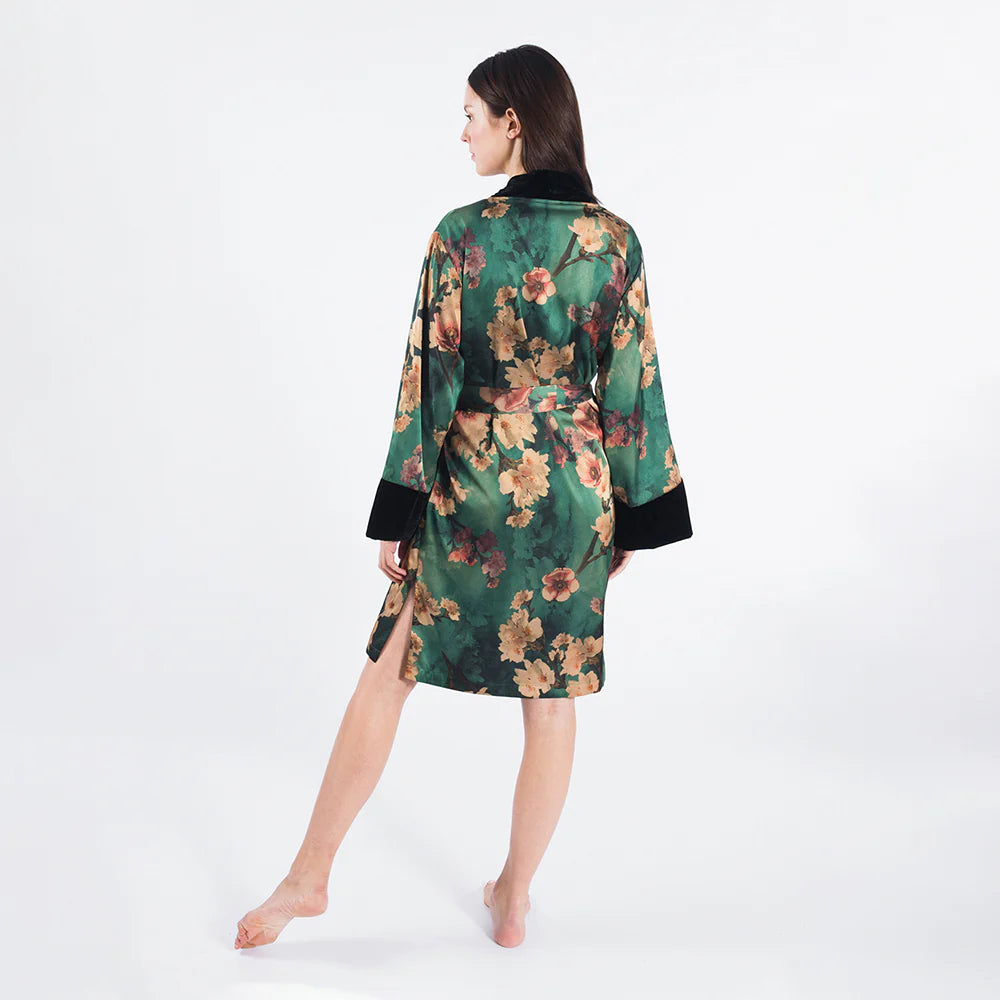 Back view of the Azumi Short Kimono Wrap