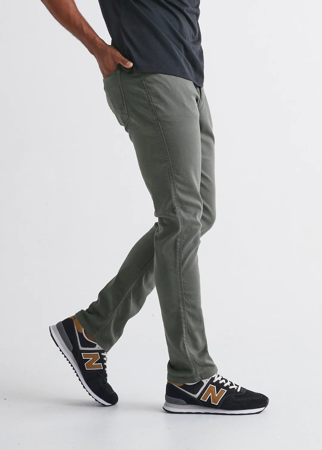 DUER No Sweat Relaxed Taper - Gull