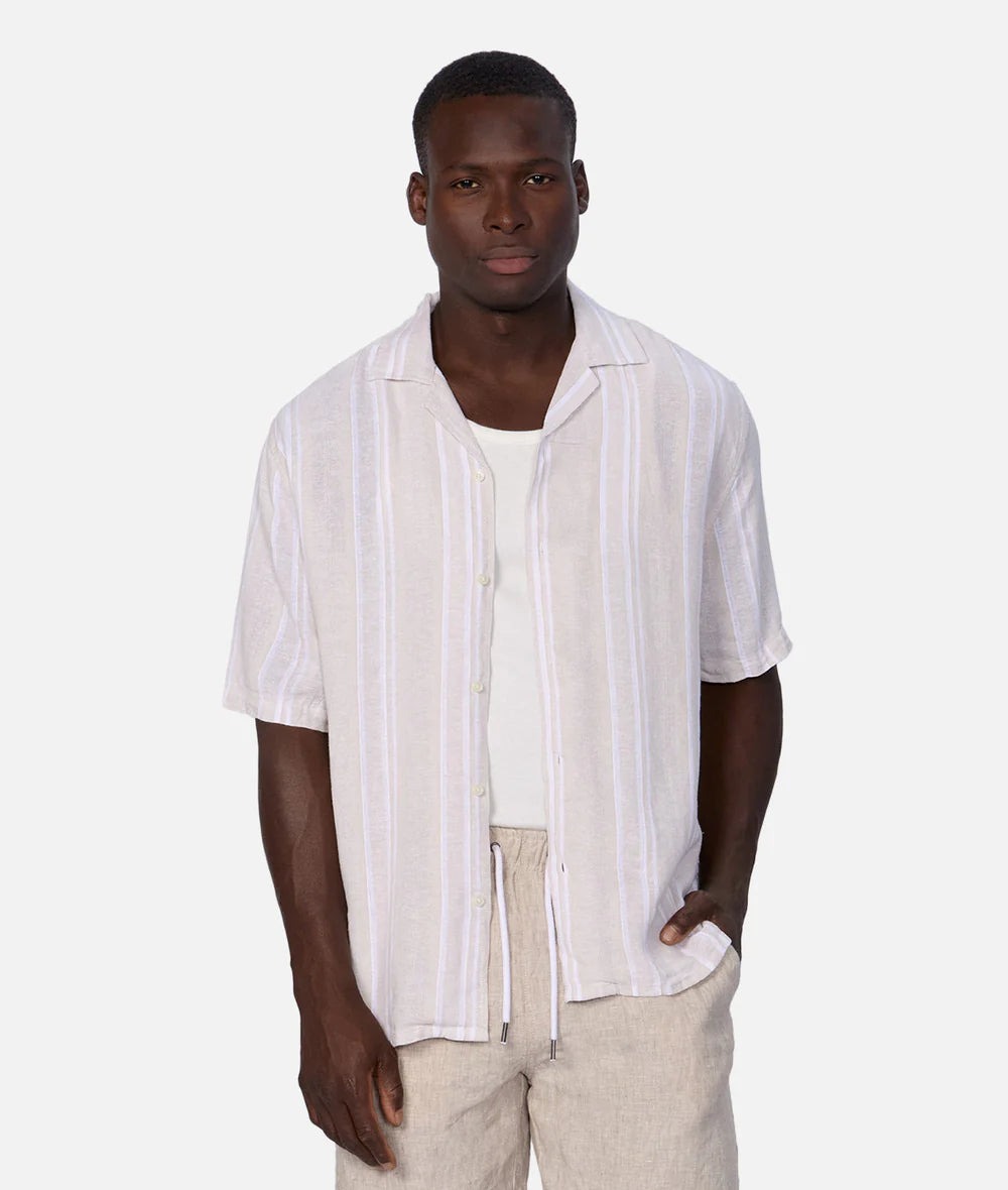 The Castino linen blend shirt is lightweight and breathable to keep you cool as the weather heats up. Find yours at Harbour Thread in St. Pete, FL!