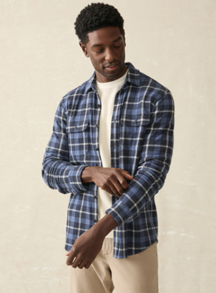 Faherty Men's Legend Sweater Shirt