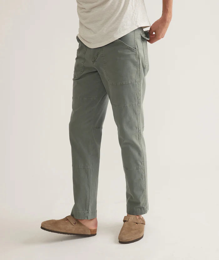 Shop the Breyer Relaxed Utility Pant in the color Vetiver from Marine Layer at Harbour Thread.