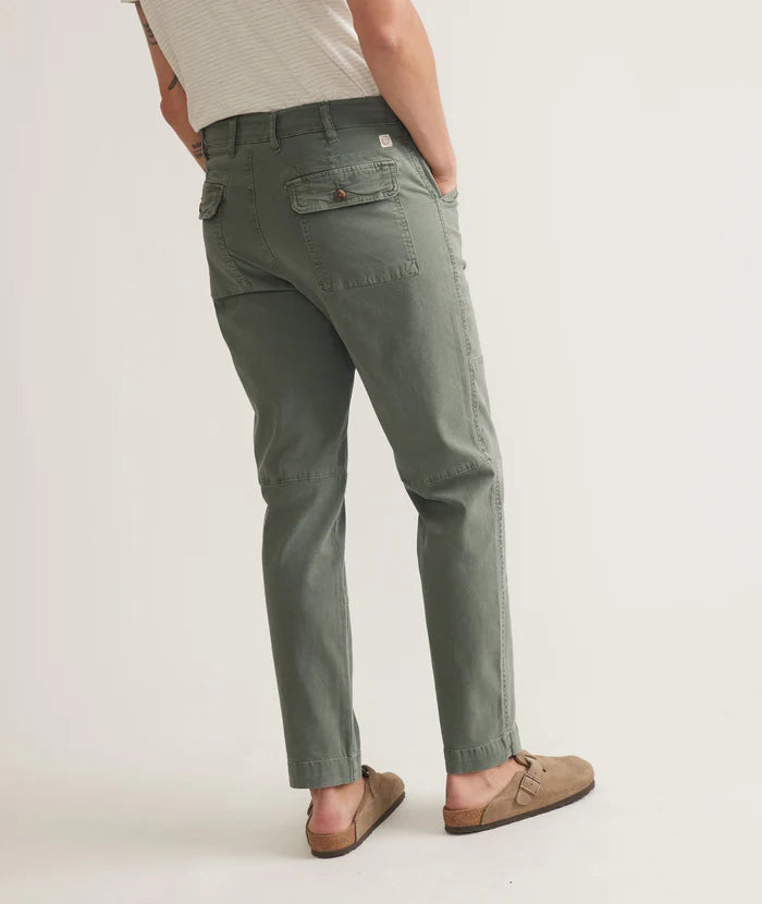 Men's faded green casual pants