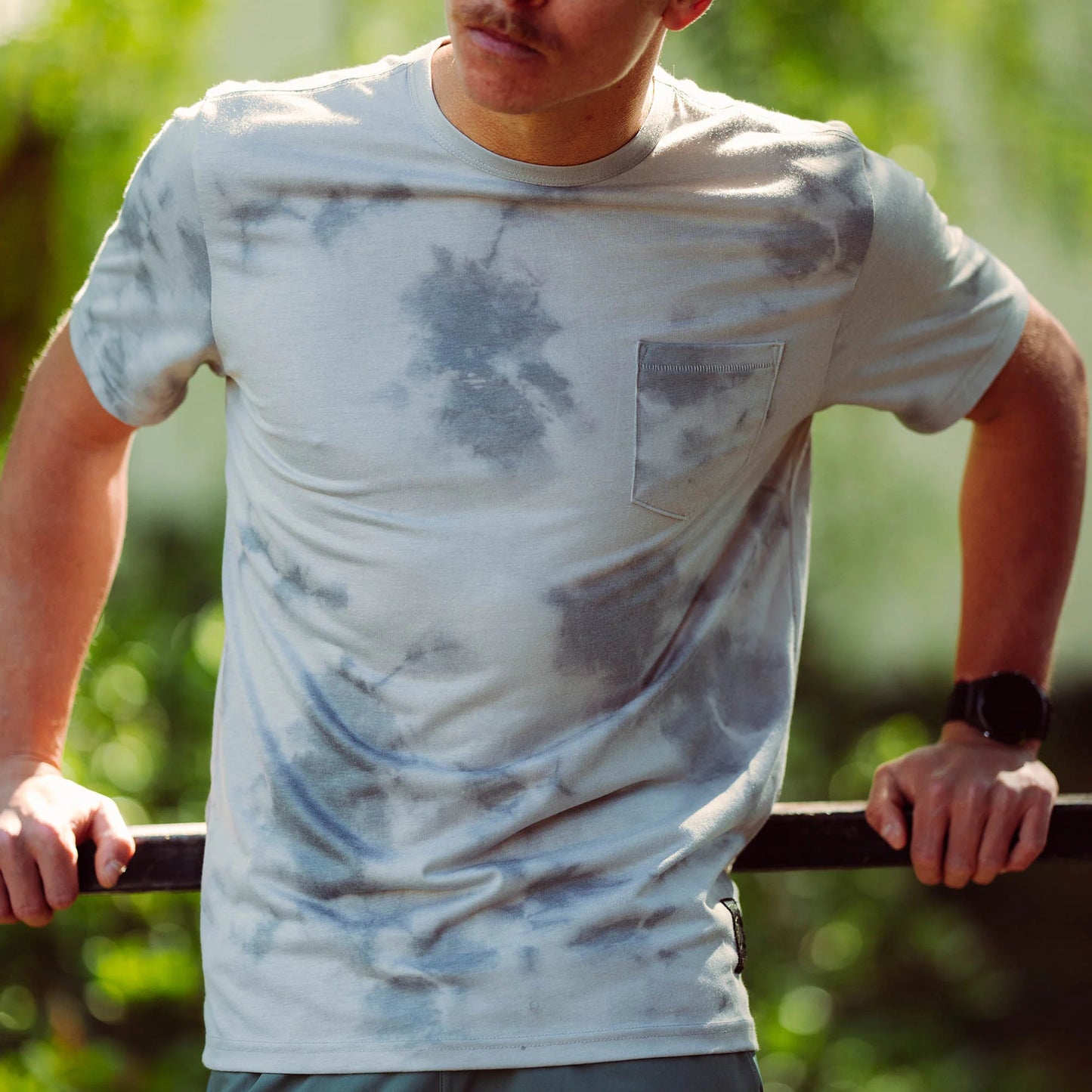Give your best athletic performance in the quick-drying Roark Mathis Pocket Short Sleeve Active Tee, available at Harbour Thread in Burlington, VT.