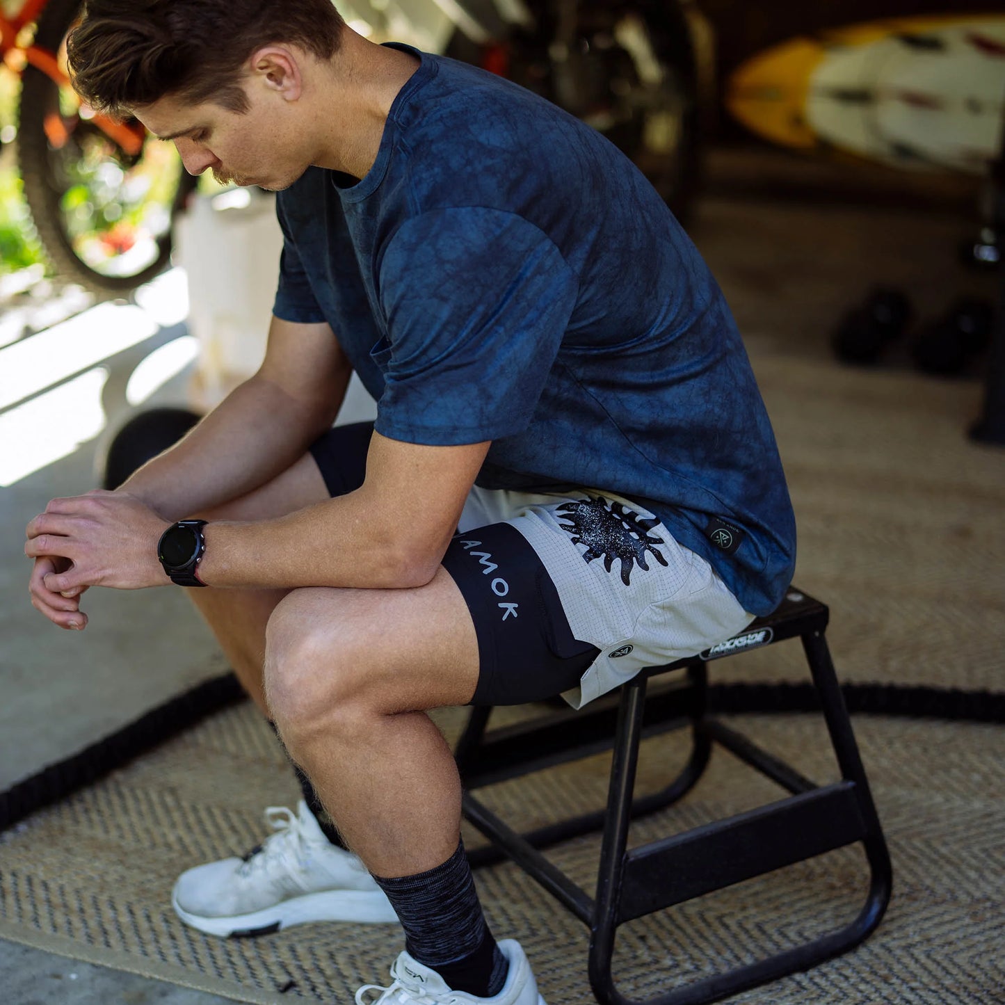 The Roark Mathis Pocket Short Sleeve Active Tee will be your new go-to for the gym or the trail