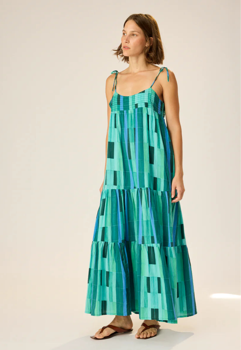 Tie strap maxi dress from Natalie Martin