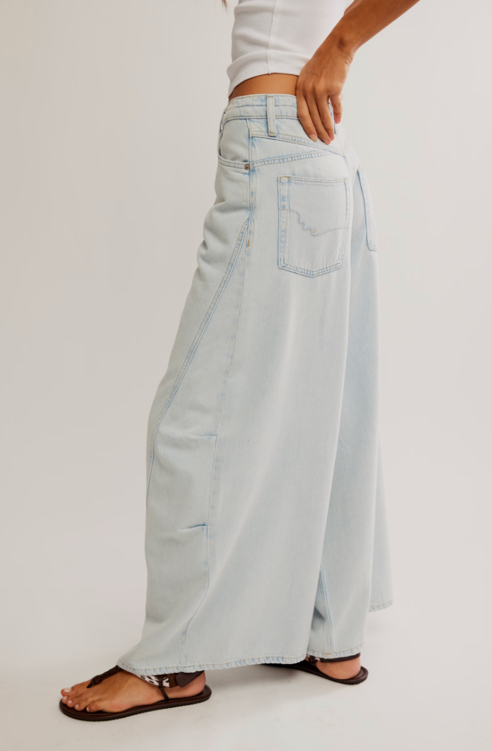 Super wide leg jeans from Free People