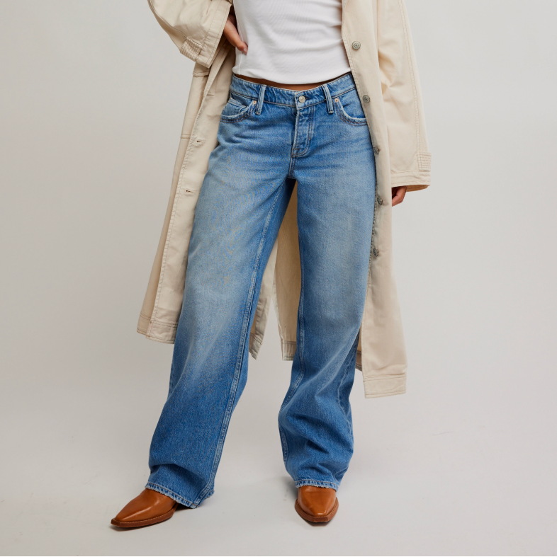 Free People Tennessee Low-Rise Boyfriend Jeans | Harbour Thread