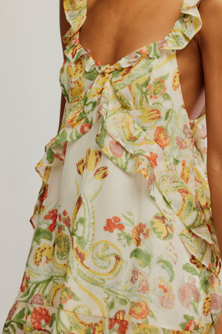 Bali Flora MINIDRESS-TEA Combo S