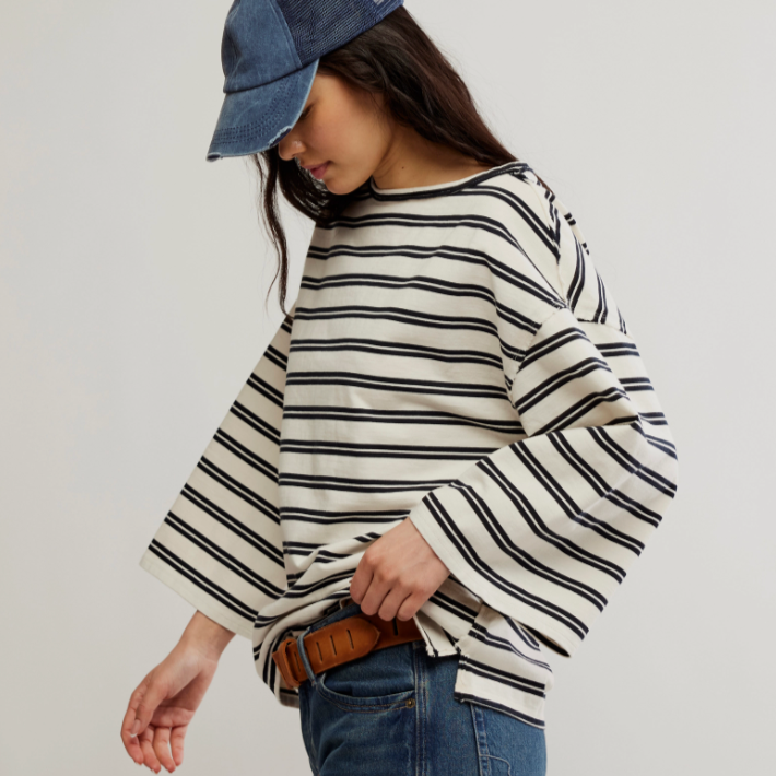 Free People C'est La Vie Tee