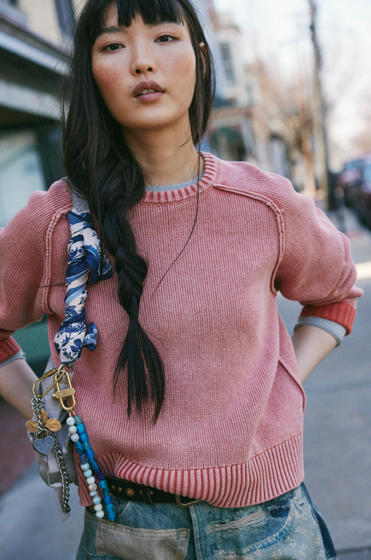 Free People Spring Street Pullover