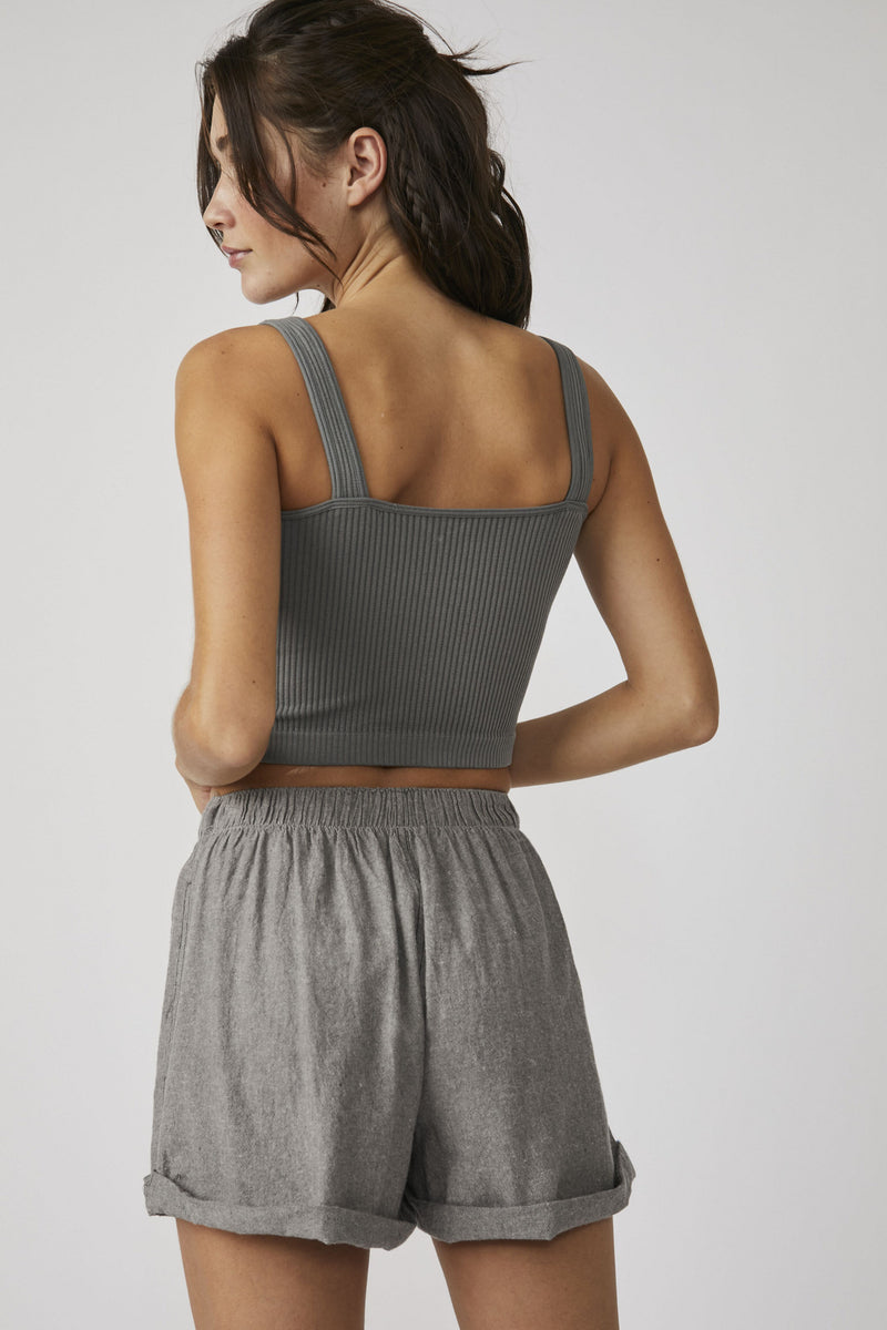 FREE PEOPLE SOLID RIB BRAMI - GREY 9176 – Work It Out