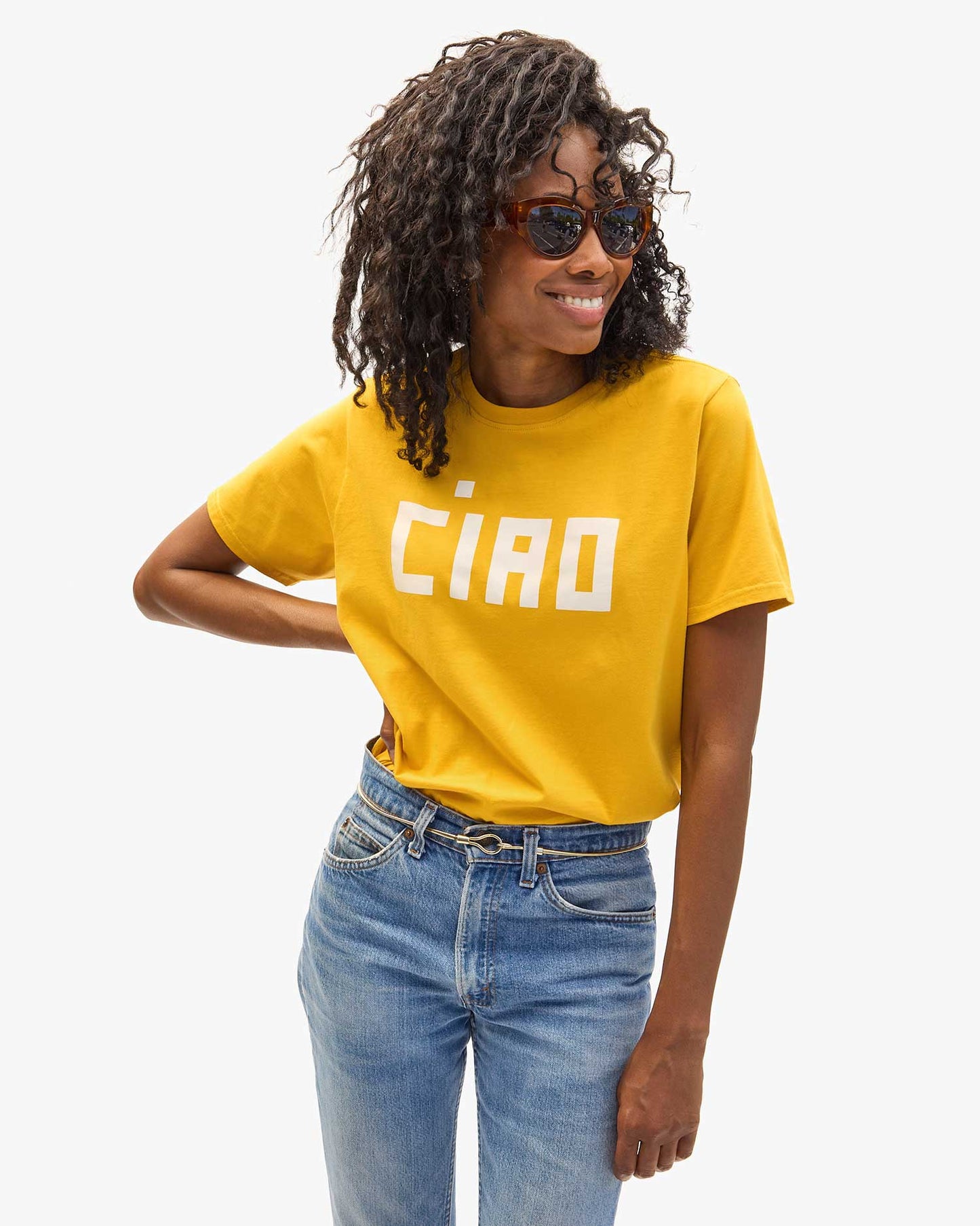 Find the Marigold Original Tee by Clare V. at Harbour Thread!