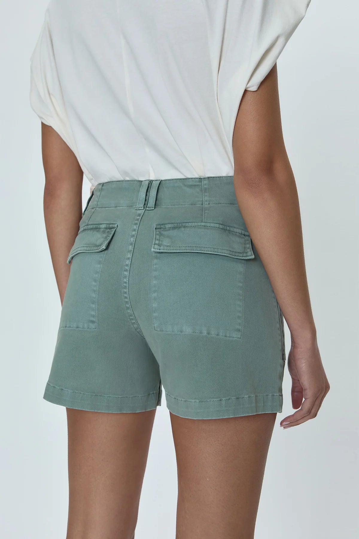 PISTOLA Marissa High Rise Utility Short