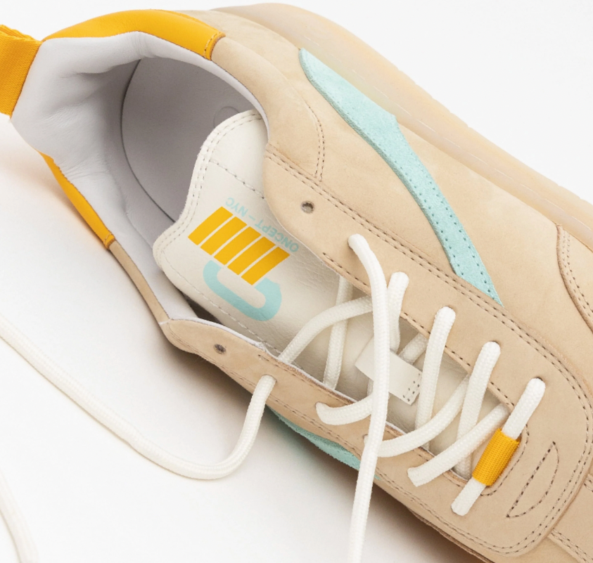Design detail on the Oak Panama Sneaker by Oncept