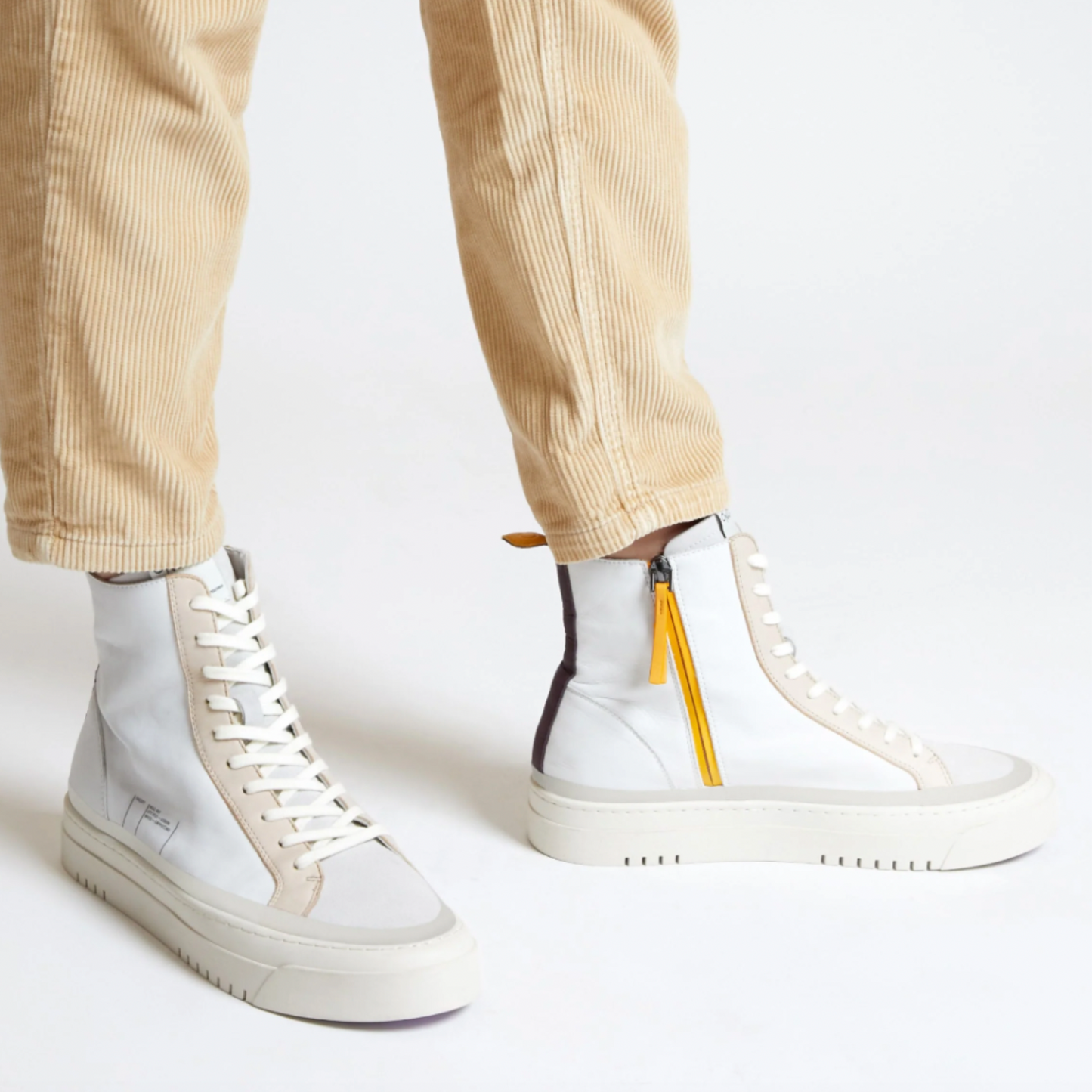 Oncept Lisbon Sneaker - White Cloud/Cappuccino