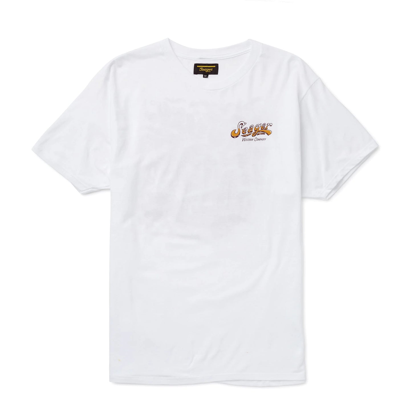 The white short sleeve Blowout Tee by Seager