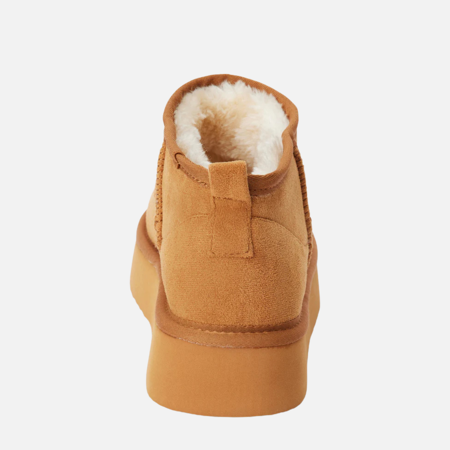 These faux fur lined ankle boots offer a 1