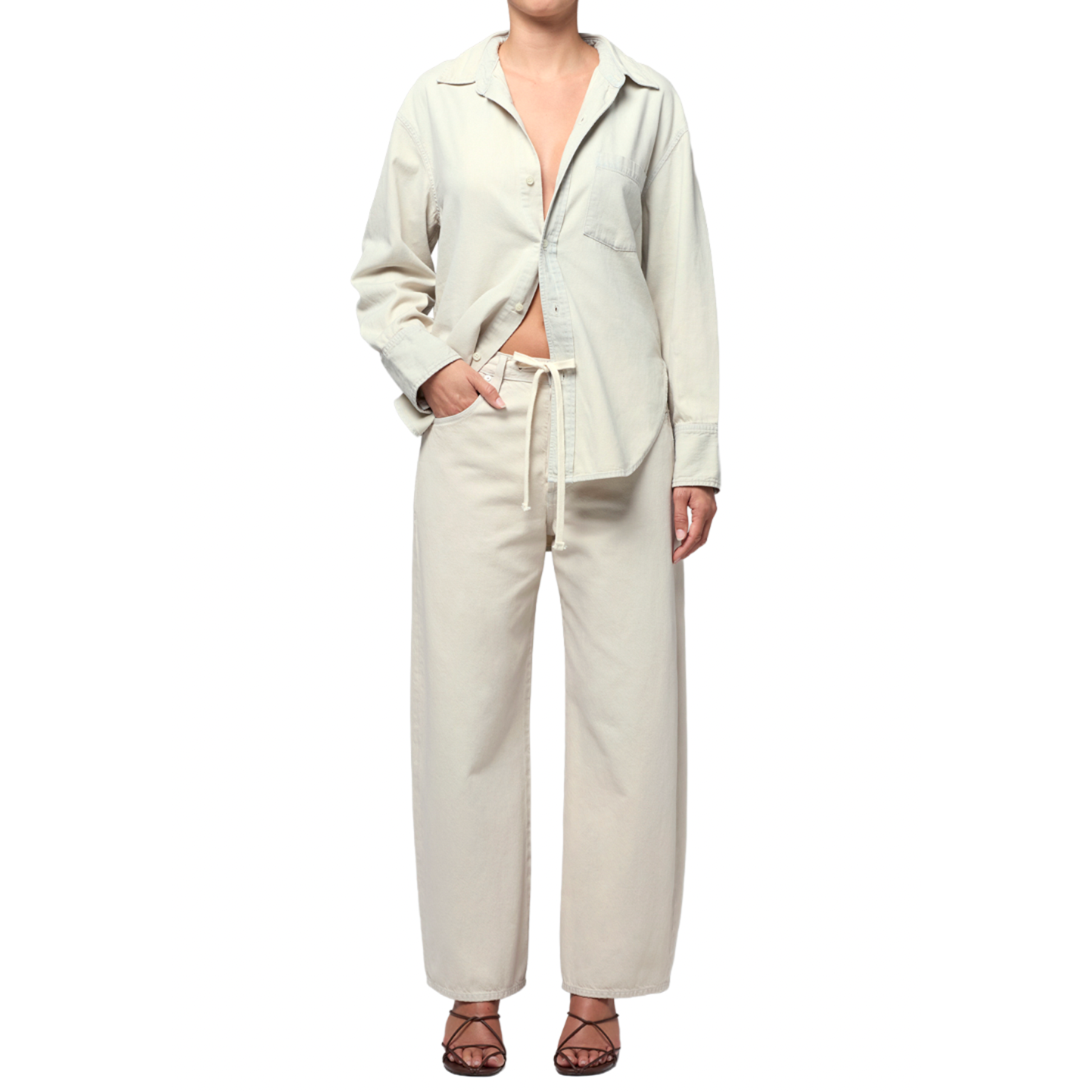 Citizens of Humanity Brynn Drawstring Trouser | Harbour Thread