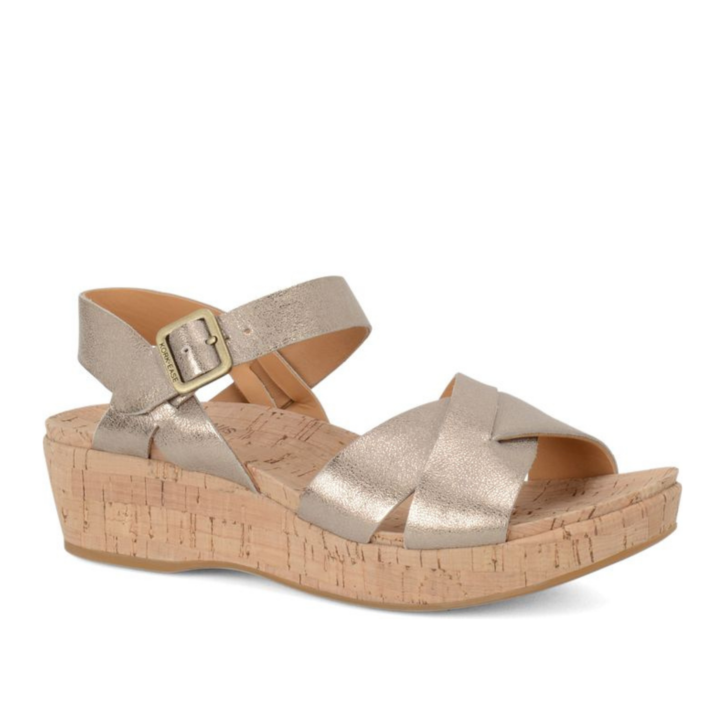 Enjoy all day comfort and classic summer footwear style with the Kork-Ease Myrna 2.0 Ankle Strap Sandal, now at Harbour Thread boutique in Burlington, VT.