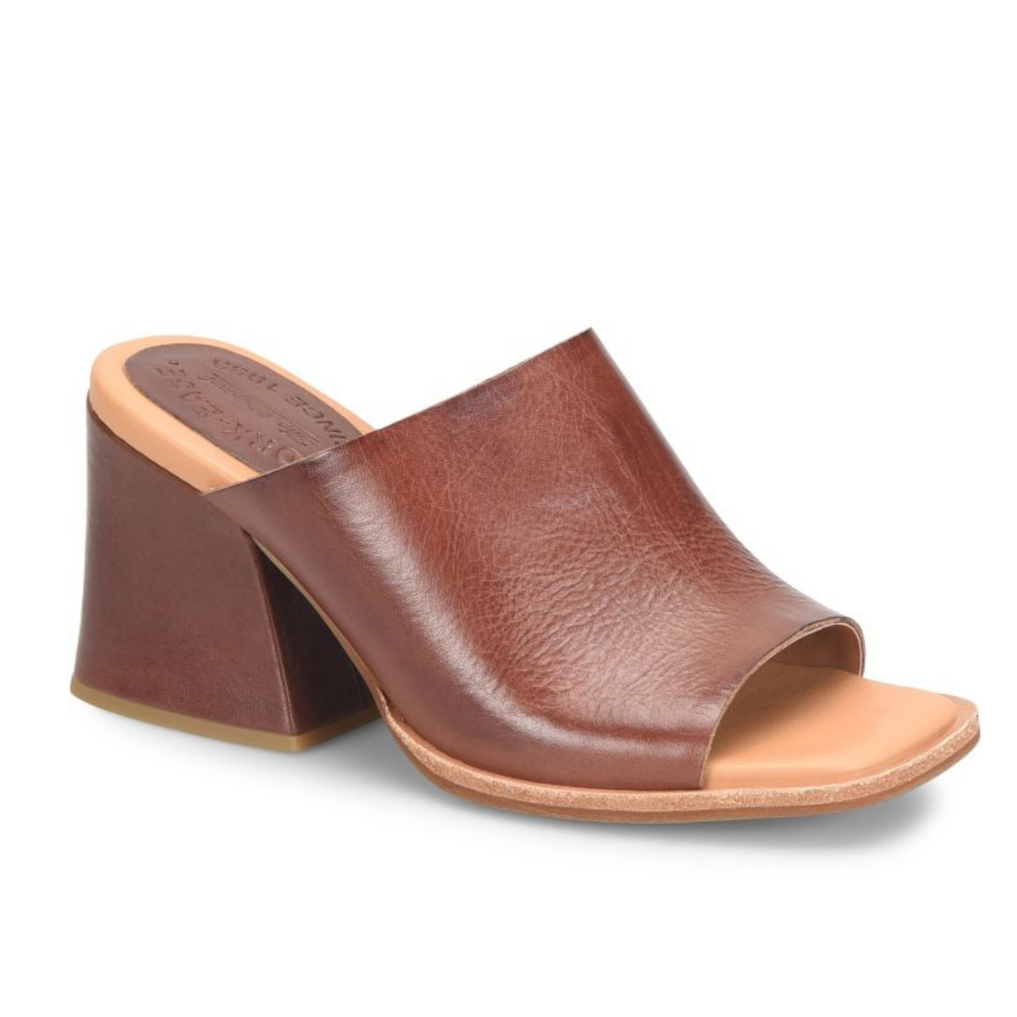 The Kork-Ease Carri Slide Sandal is available at Harbour Thread in the color Tan
