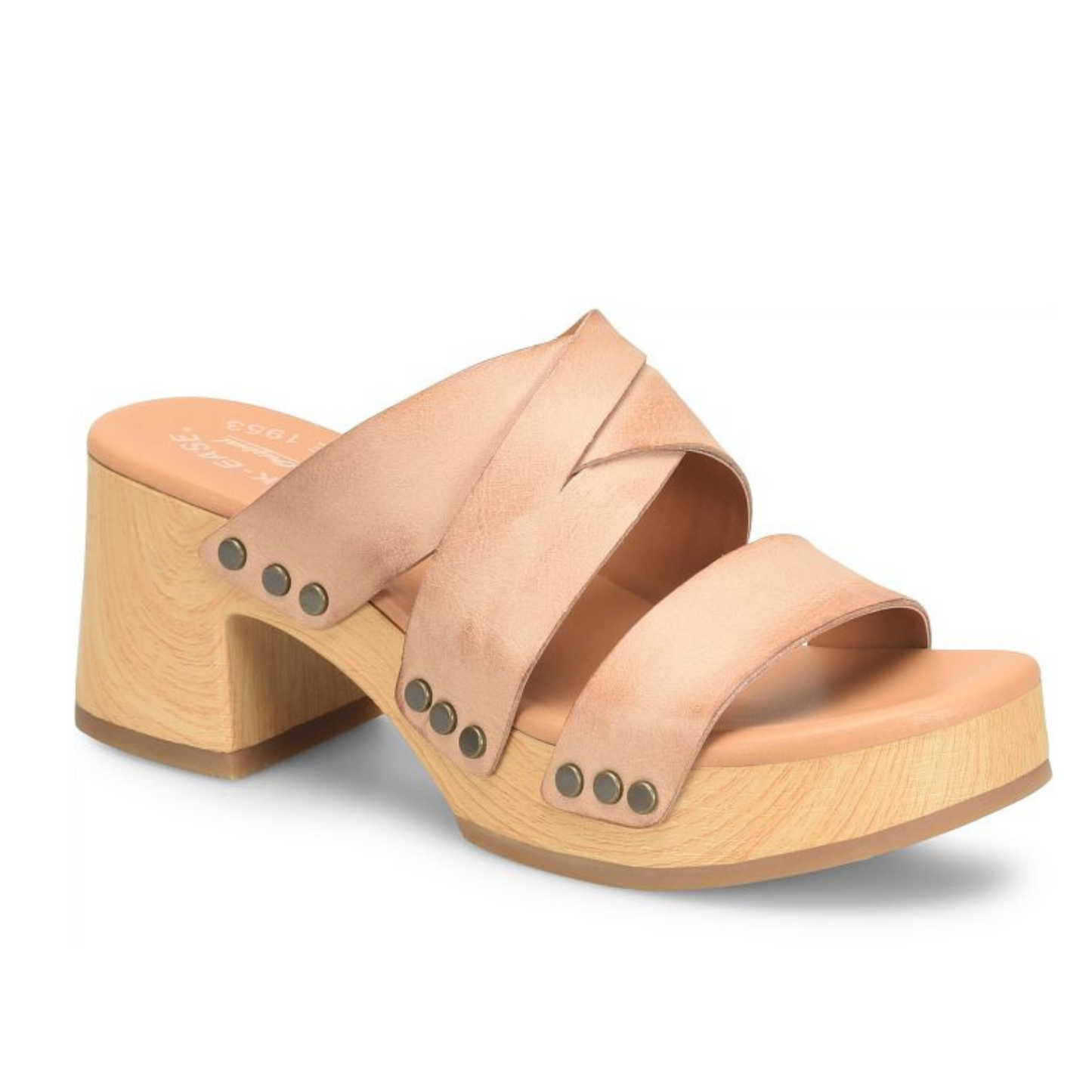 Shop the Kork-Ease Emersen Platform Slide Sandal in the color Natural at Harbour Thread