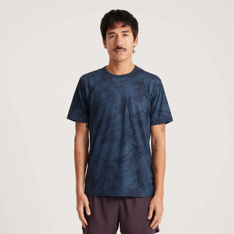The Roark Mathis Pocket Short Sleeve Active Tee is lightweight and ultrasoft