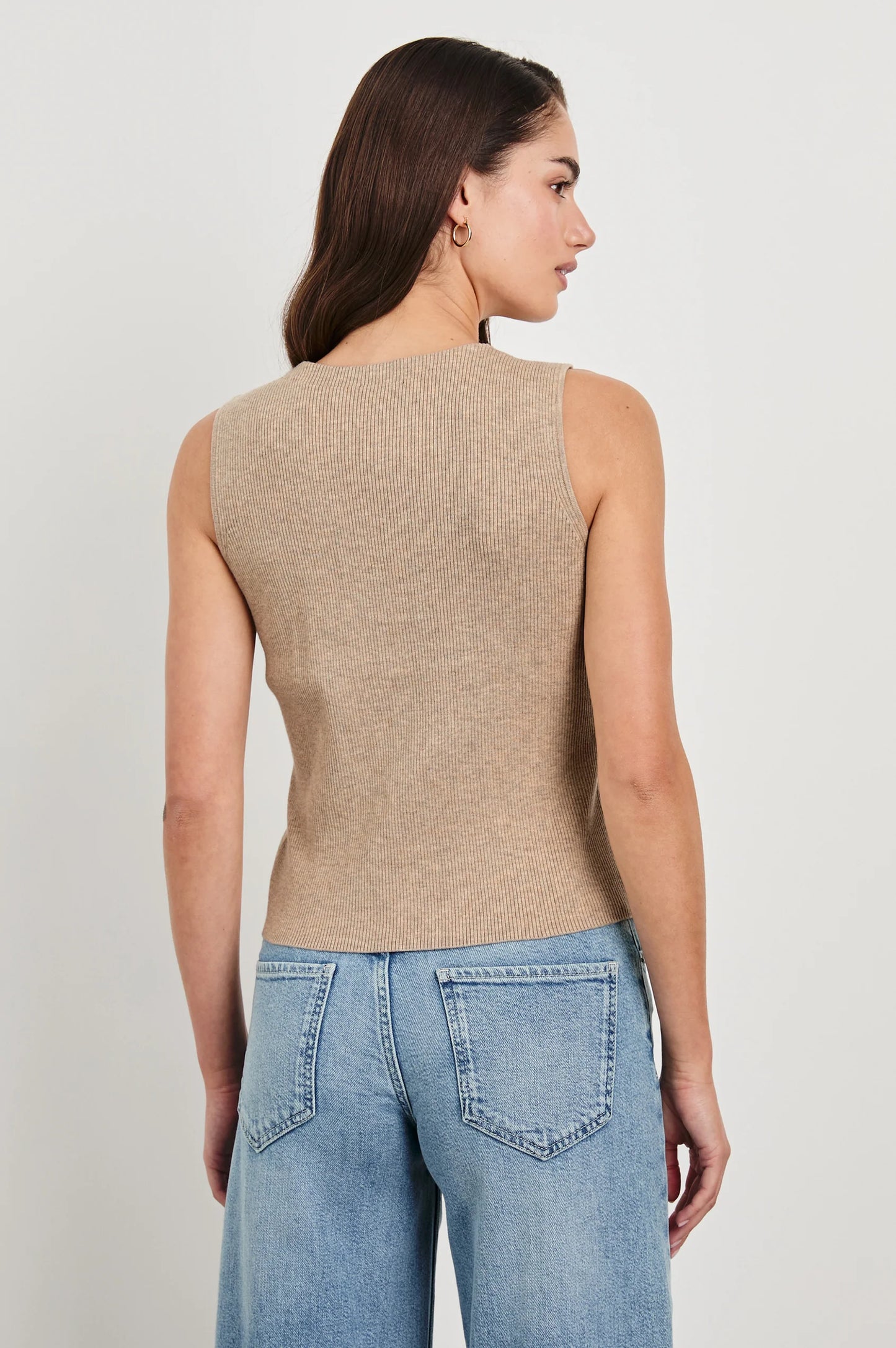 sleeveless knit vest from Rails