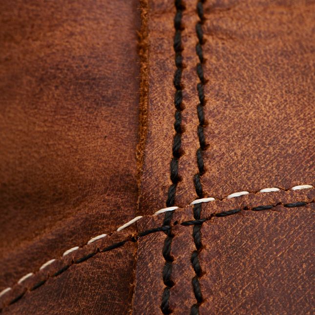 These boots  from Red Wing are built with full grain, waxed leather