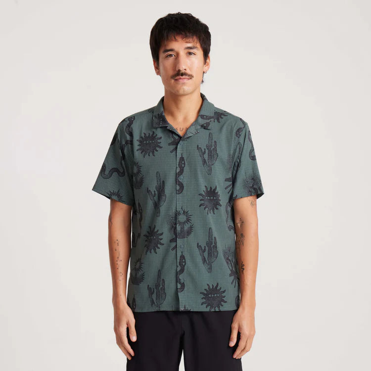 Shop the versatile Bless Up Trail Button Up  Shirt by Roark at Harbour Thread for a performance shirt that can do it all.