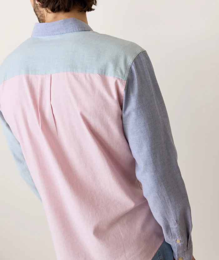 Men's multi-color slim fit button down from Marine Layer