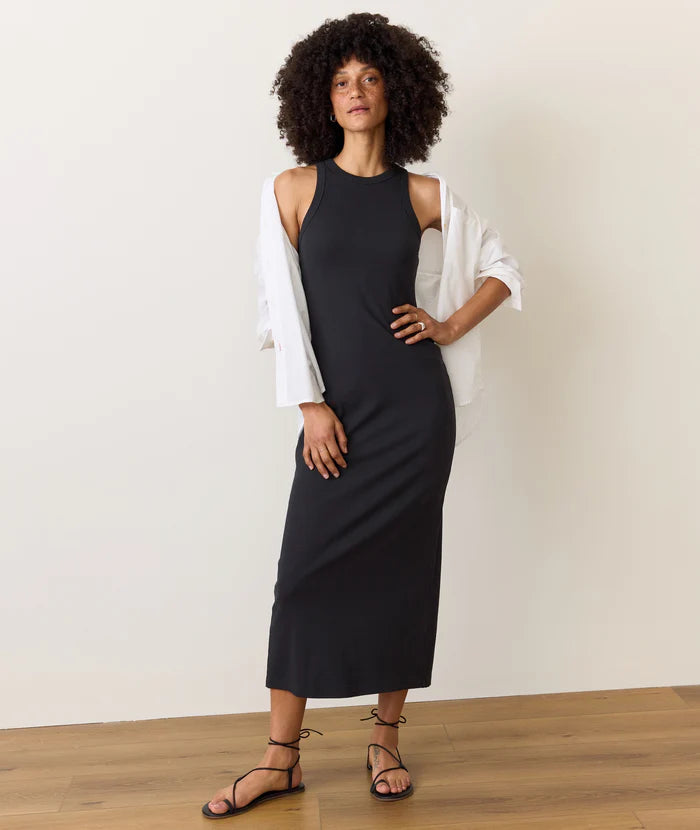 Marine Layer Lexi Rib Sun-In Maxi Dress | Harbour Thread Marine Layer Lexi Rib Sun-In Maxi Dress | Harbour Thread