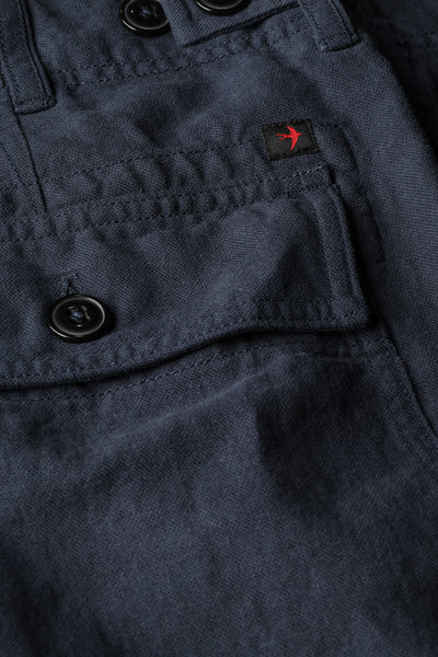 Men's navy blue pants with pockets
