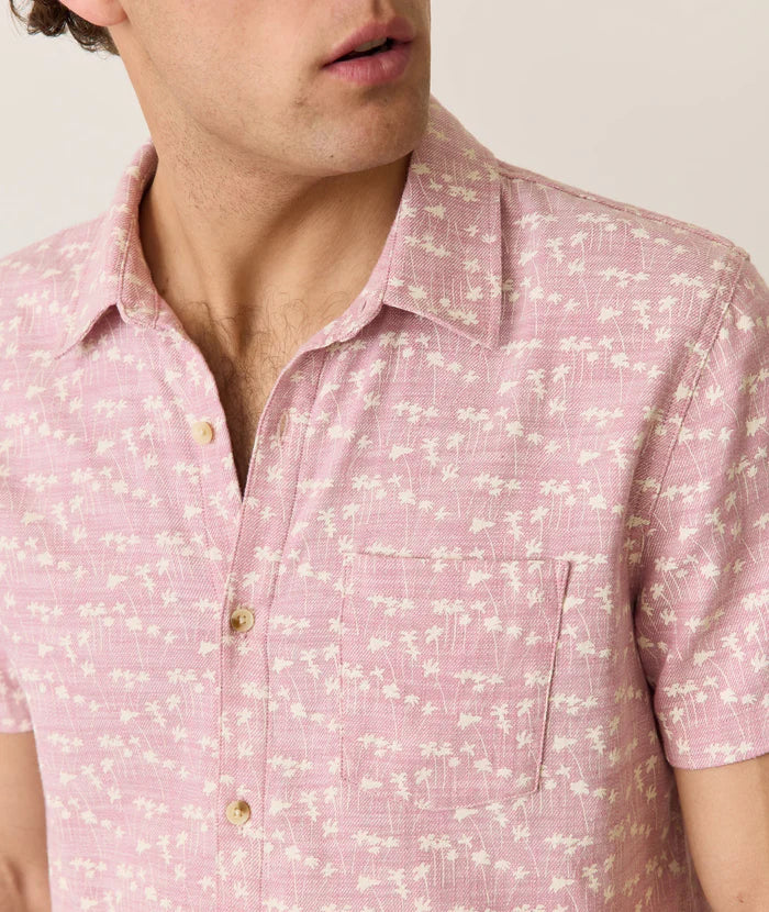 Marine Layer Stretch Selvage Short Sleeve Shirt