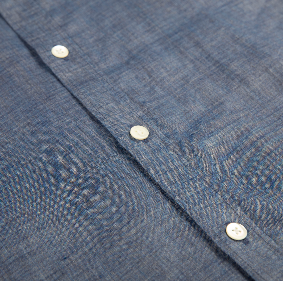 men's blue button down shirt