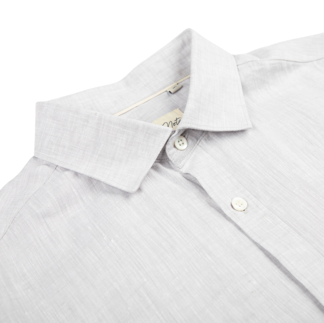 light grey button up shirt