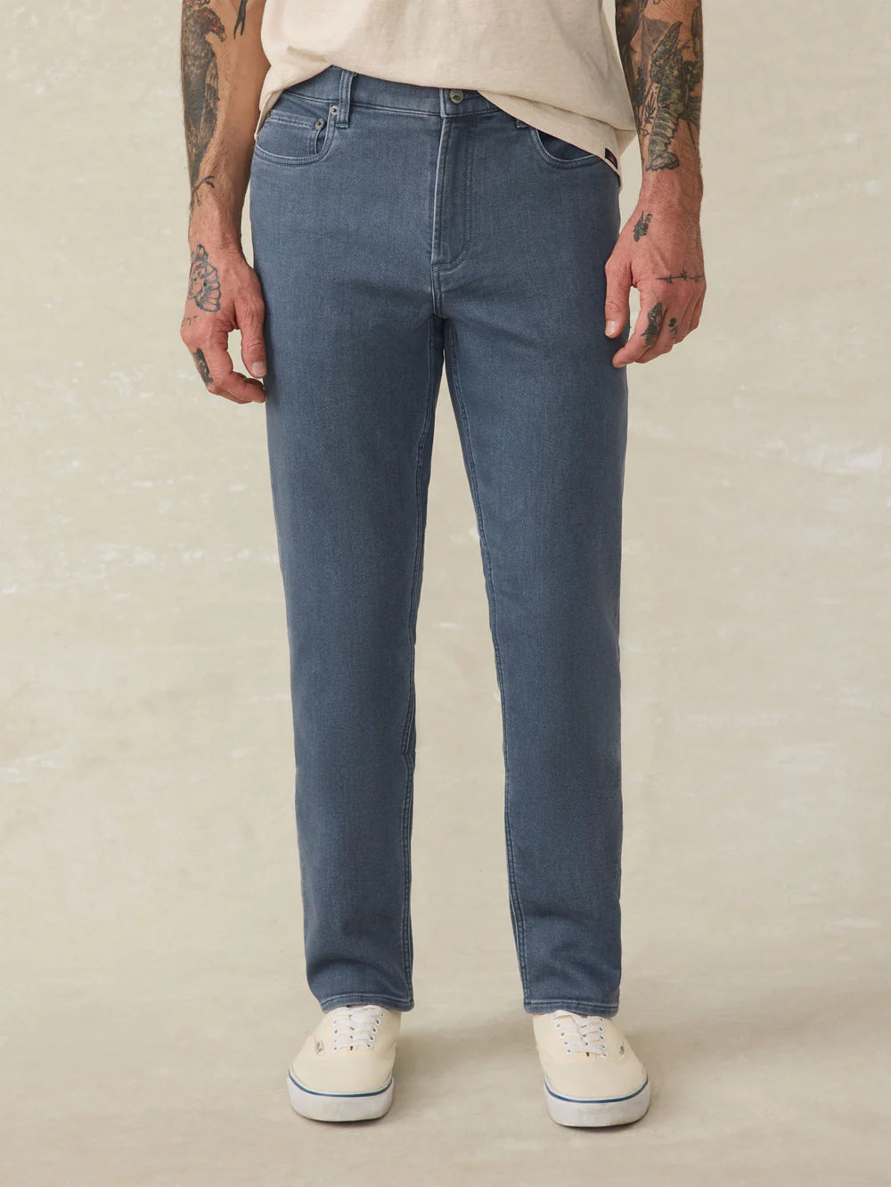 Faherty Stretch Terry 5-Pocket Pant