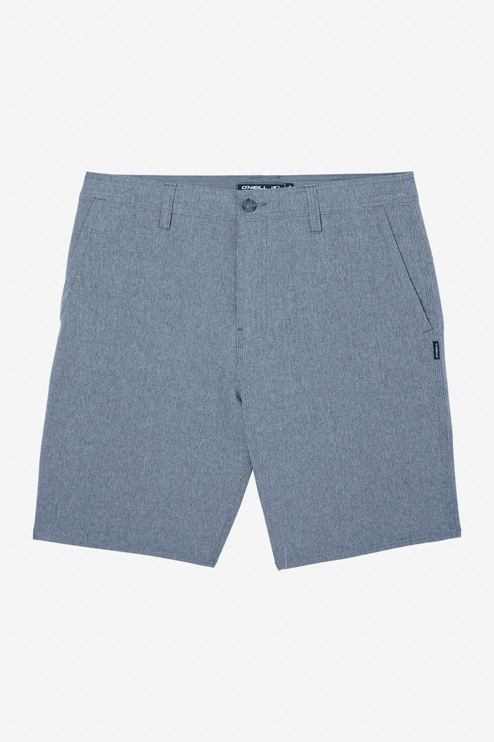 Front flat lay view of the O'Neill Reserve Heather 19