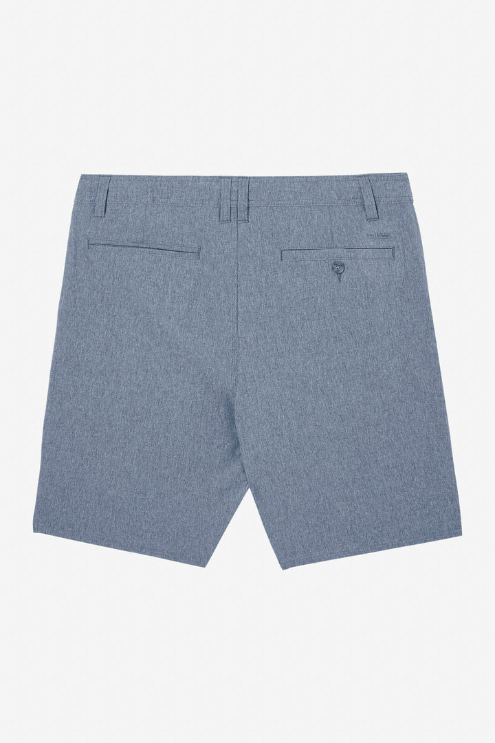 Back flat lay view of the O'Neill Reserve Heather 19
